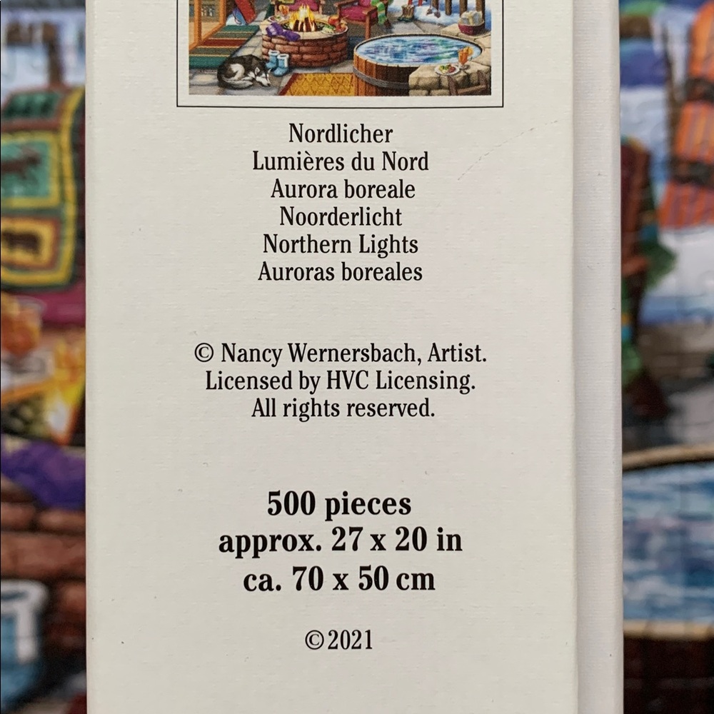 Ravensburger Northern Lights Puzzle - 500 Pieces - Picture 3 of 12